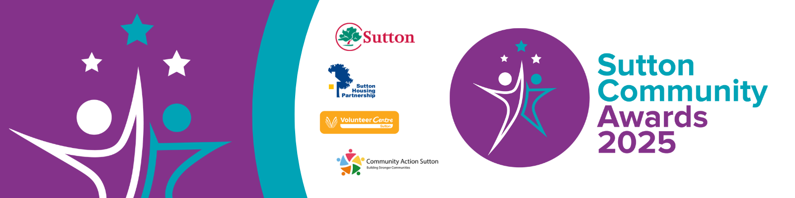 Image of the sutton community awards 2025 logo